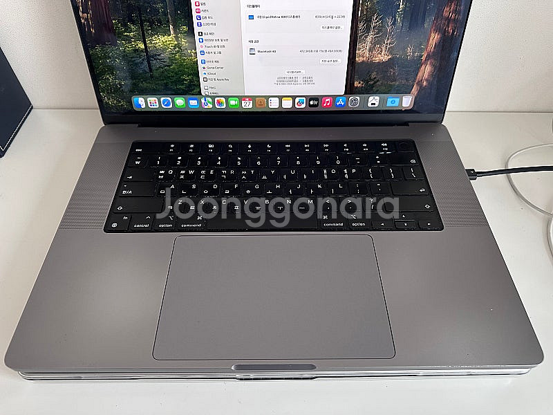 맥북프로 16인치 M1 Pro 16GB 512GB 스페...--1