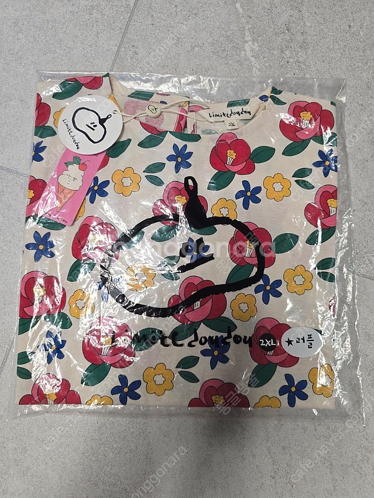 리미떼두두 원피스 & 러플 티셔츠 2xl 130 새상품...--7