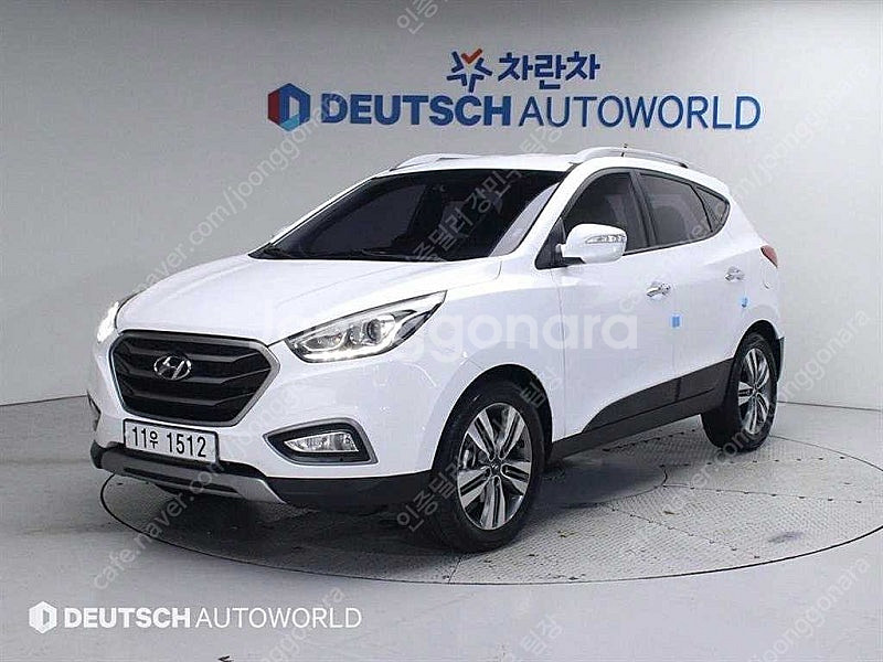 투싼 중고 투싼 중고가격 투싼 중고차 흰색 2015년식...--0