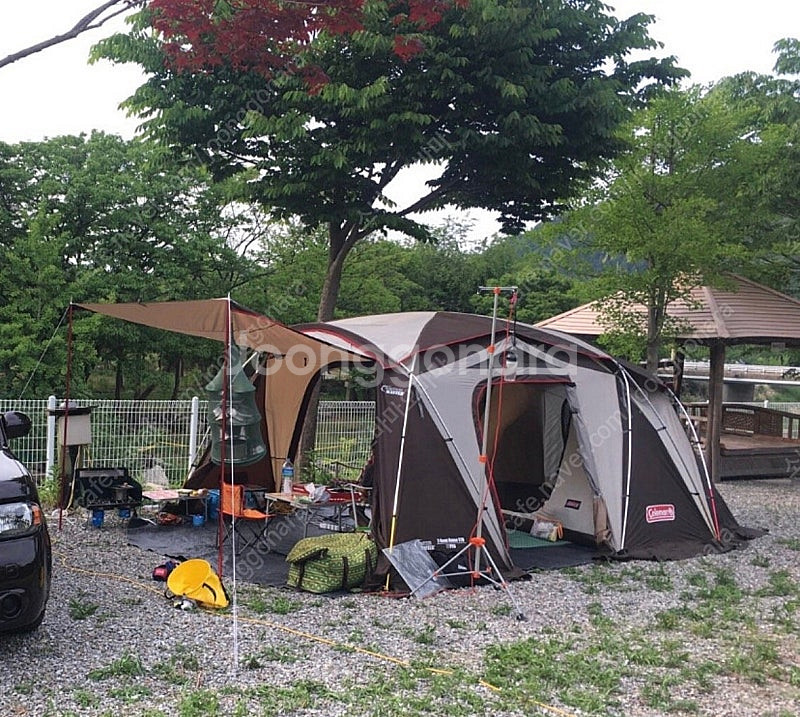 콜맨 웨더마스터 STD 2룸 리빙쉘 텐트 판매합니다 거...--3
