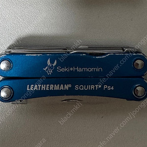 Leatherman squirt 레더맨 멀티툴 PS4 블루