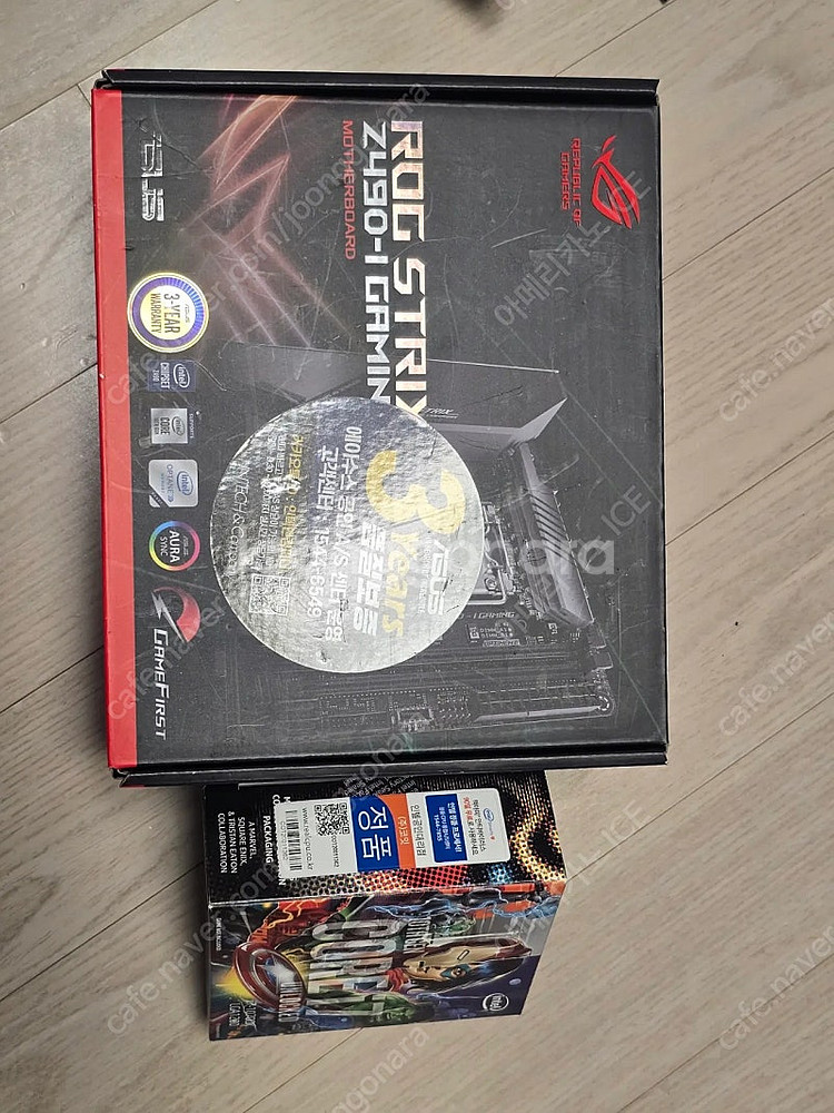 10700K Z490 ITX 램 32GB 보드셋--4