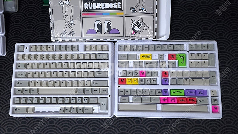 GMK Rubrehose 루버호스 + 루도리 샤인스루 ...--2