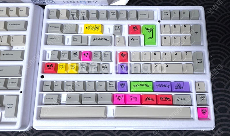 GMK Rubrehose 루버호스 + 루도리 샤인스루 ...--4
