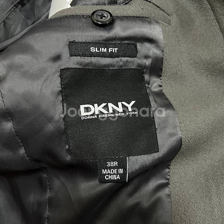 DKNY 도나카란 뉴욕 여성 슬림핏 싱글 맥코트 자켓 ...--3