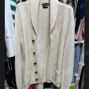 톰포드 맥퀸 숄카라 가디건 48사이즈 (사용감 s등급) 정품(100%보장) Tom Ford Ivory McQueen Shawl Collar Cardigan Bomber Sweate