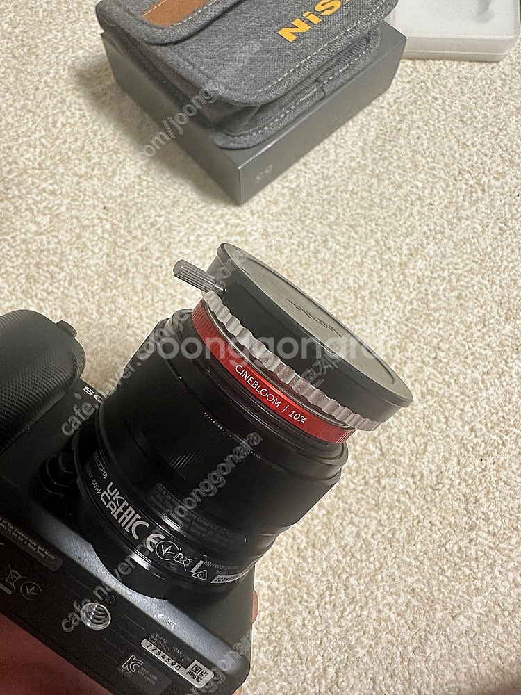 카메라 ZV-E10 + 단렌즈35mm + 짐벌 + 필터 일괄 판매합니다.--4