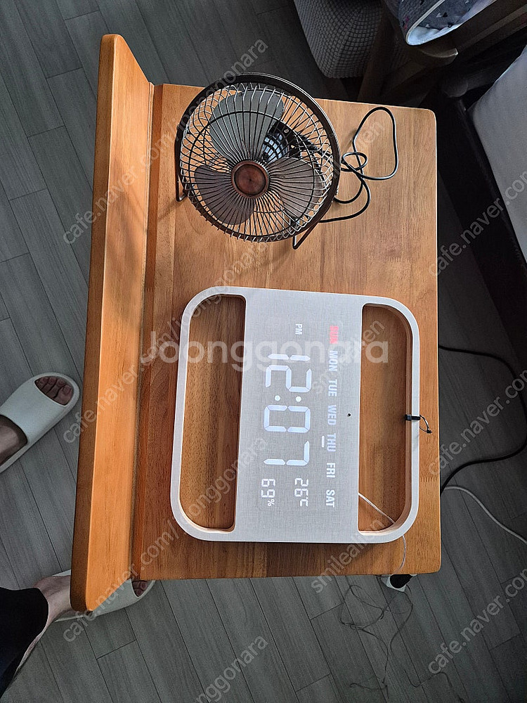 LED 온 습도 날짜 표시 시계--0