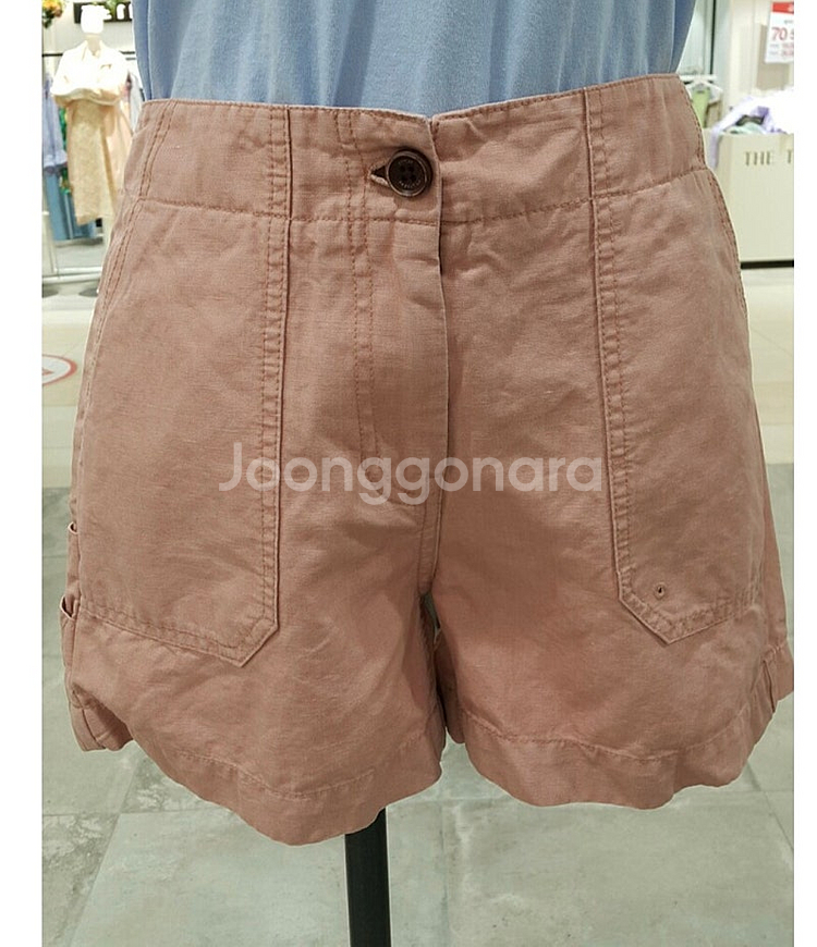 무배 새옷 S 면반바지 숏팬츠 써스데이아일랜드 카키, ...--0