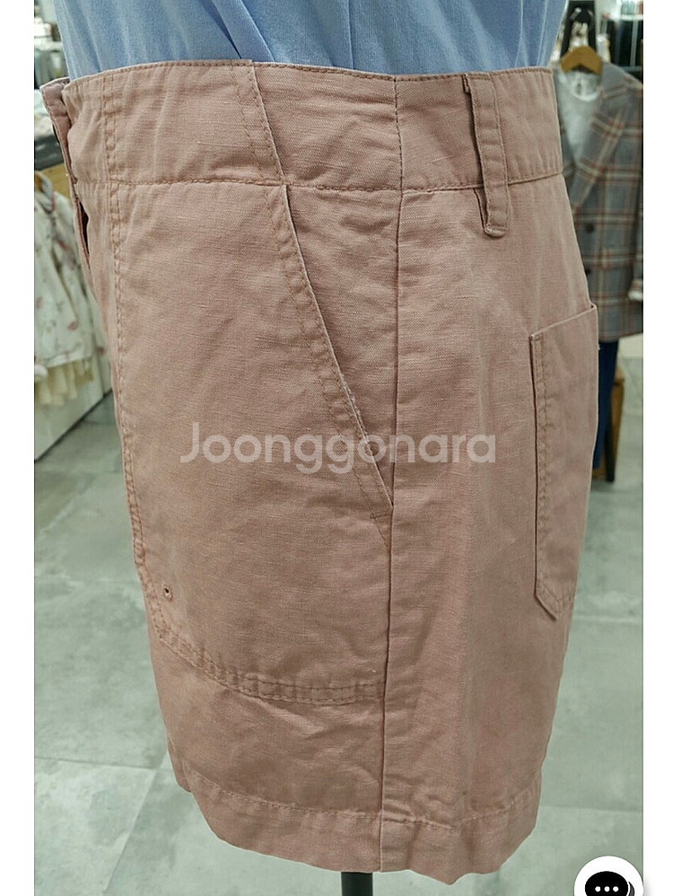 무배 새옷 S 면반바지 숏팬츠 써스데이아일랜드 카키, ...--1
