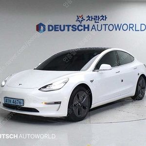 모델3 중고 테슬라 중고 흰색 2020년식 86,659km 롱 레인지 수원중고차