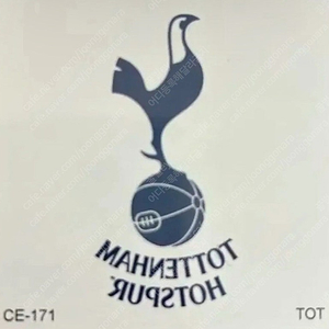 토트넘 엠블럼 타투 스티커 프리시즌 내한 epl