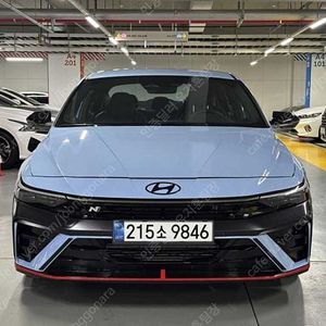 아반떼 중고 아반떼 CN7 중고 아반떼 신형 중고 파란색 2024년식 1,792km 2.0 N 중고자동차