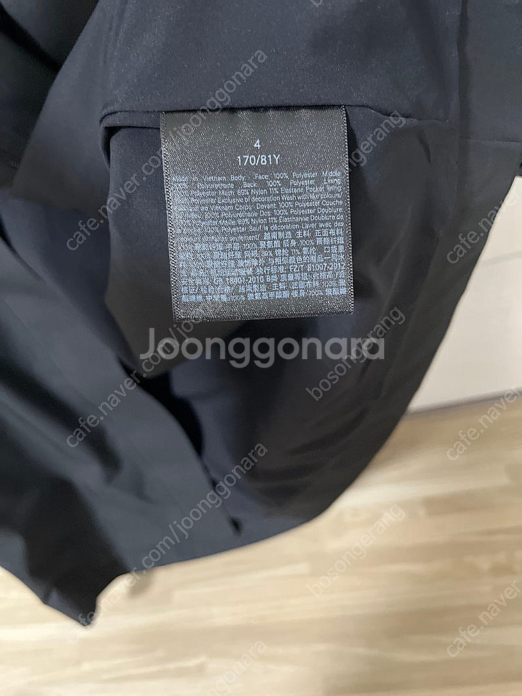 룰루레몬-레인 리벨 재킷 블랙(4사이즈)--5