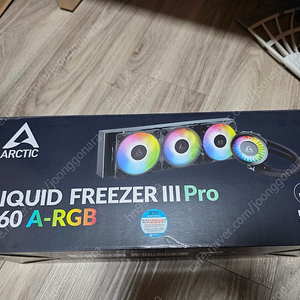 arctic liquid freezer III pro 360 a-rgb 블랙 판매합니다.