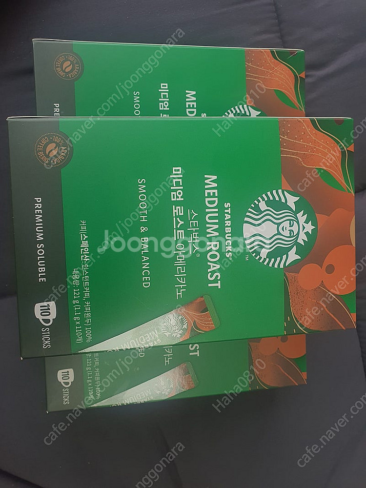 스타벅스 미디엄 로스트 아메리카노 110t 스틱 새상품--0