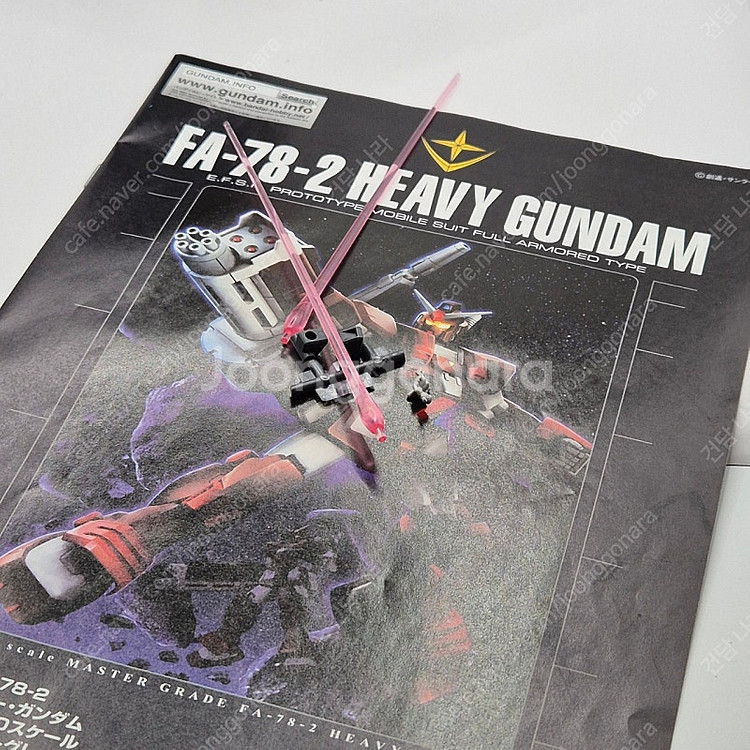 고퀄 무광 마감 반다이 MG 헤비 건담 웨폰 건프라 프라모델--1