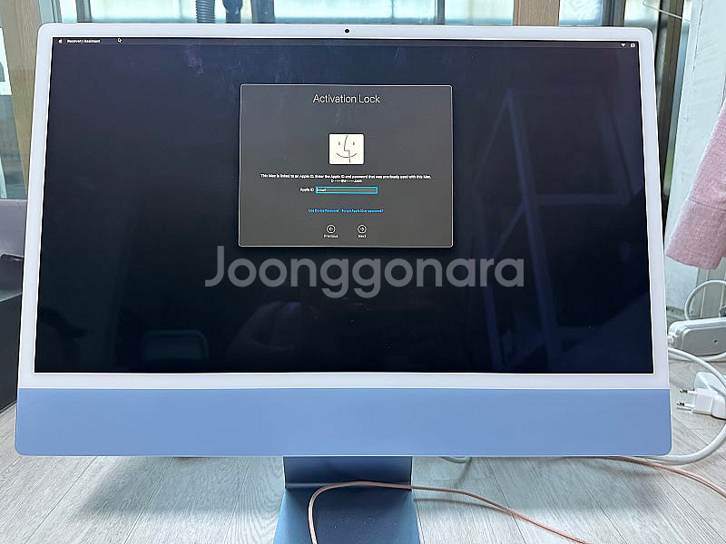 아이맥 M1 24인치 블루 8CPU/8GPU/4포트 8...--1
