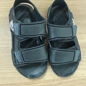 아이다스키즈 블랙 샌들 160