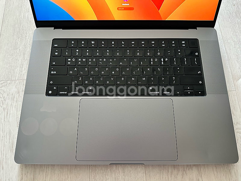 맥북프로 16인치 M1 Pro 16GB/512GB 스페...--5
