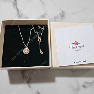 로즈몽 14k 코인 목걸이