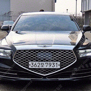 제네시스 G90 중고차 가격 제네시스 중고 검정색 2019년식 5.0 GDI AWD 프레스티지 중고자동차
