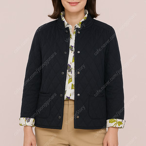 버버리 BURBERRY 여성 차콜그레이 리버서블 퀼팅 자켓 NC226(M)_vinst