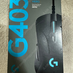 (새상품) 로지텍 G403 HERO 정품 마우스 팝니다.