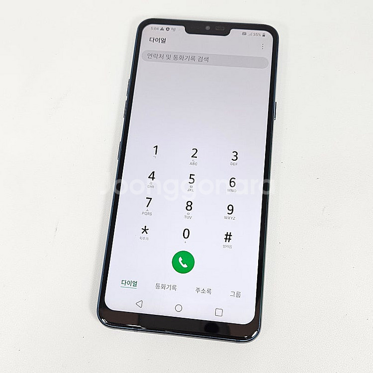 외관깔끔 무잔상 LG G7+ G7플러스 128G 블루색...--8