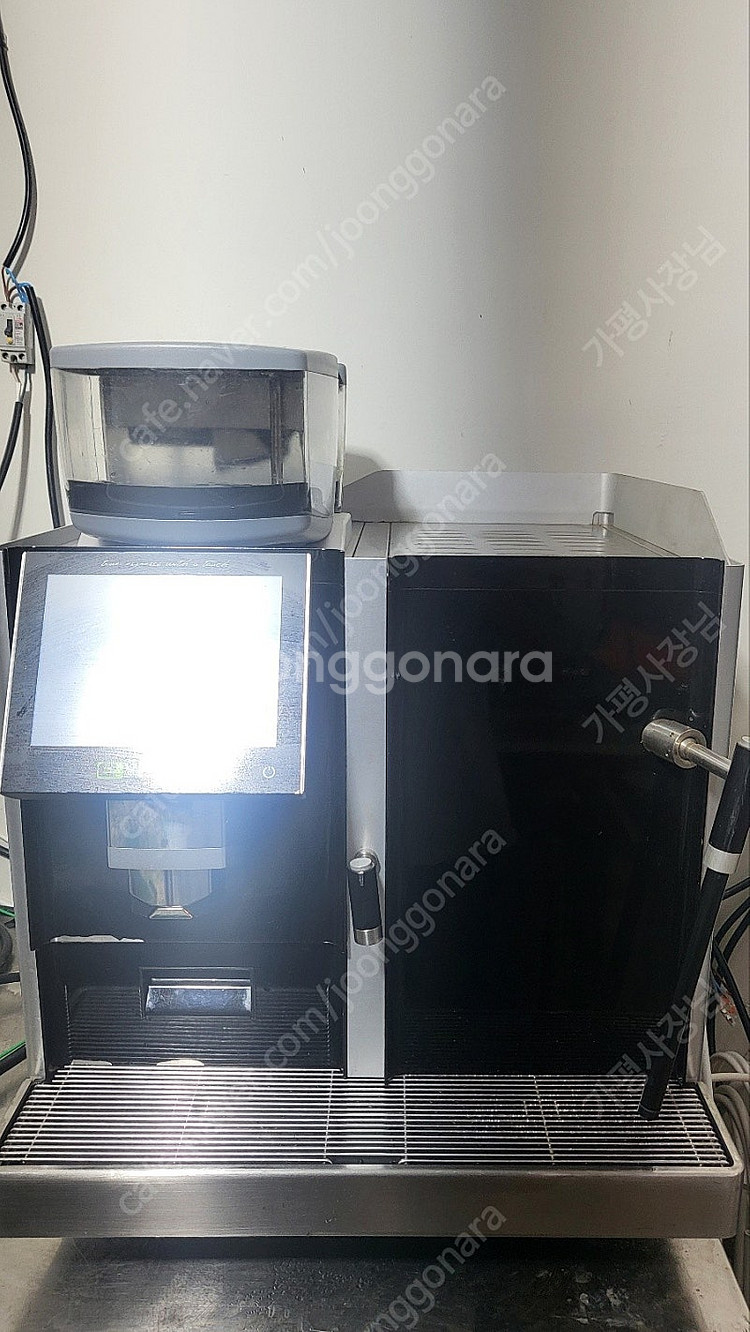 130만)고장 에버시스 E2 전자동커피머신(14년식)--0