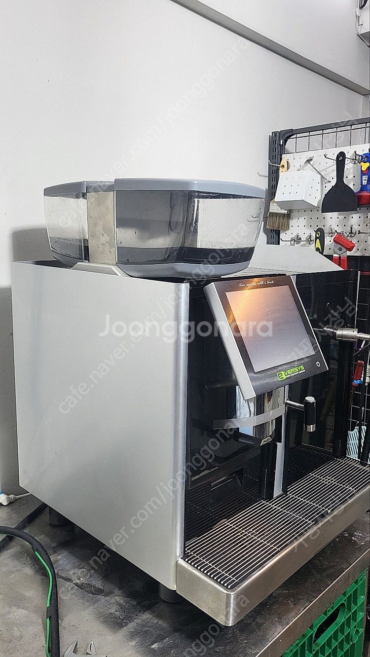 130만)고장 에버시스 E2 전자동커피머신(14년식)--3