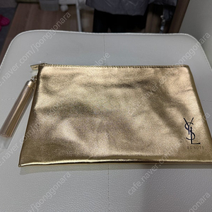 입생로랑 뷰티 골드 테슬 클러치 파우치