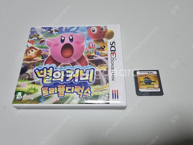 닌텐도 3ds 별의커비 트리플디럭스, 유희왕 월드 챔피...--0
