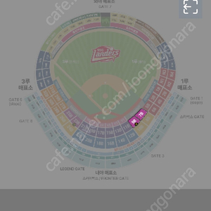 6월27일(금) SSG 랜더스 vs 한화이글스 1루덕아웃상단석 7블록 2연석 양도