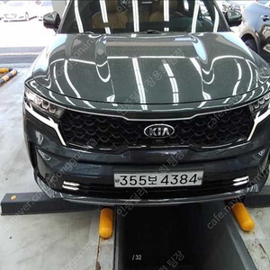 쏘렌토 중고 신형 쏘렌토 MQ4 중고 쏘렌토 중고차 2021년식 79,160km 디젤 2.2 2WD 노블레스 첫차 중고차