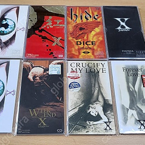 X JAPAN(엑스재팬)X JAPAN,히데,요시키싱글 중고4천원부터 8장일괄 36000원 (콘서트굿즈 증정)