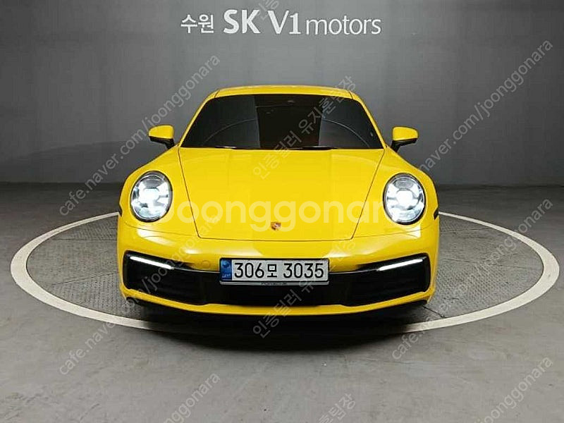 포르쉐 911 중고차 할부가능 노란색 2021년식 57...--0