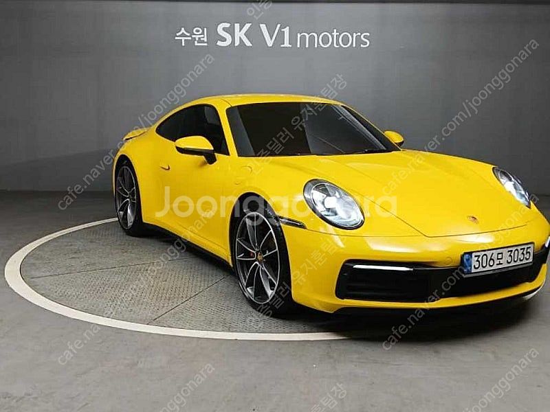포르쉐 911 중고차 할부가능 노란색 2021년식 57...--3