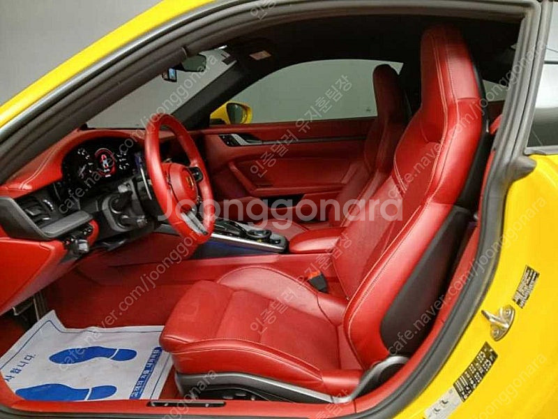 포르쉐 911 중고차 할부가능 노란색 2021년식 57...--7