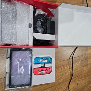 닌텐도 스위치 OLED 네온 팝니다