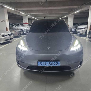 테슬라 모델 Y 중고 테슬라 중고 회색 2024년식 10,896km 롱 레인지 개인사업자 차량구매