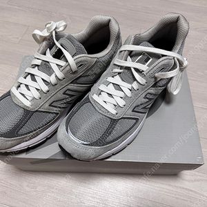 뉴발란스 990 v5 회색 사이즈 260 발볼 b