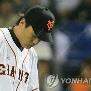 NPB 요미우리 자이언츠 선수용 어센틱 모자 MADE IN JAPAN 일본제 팝니다