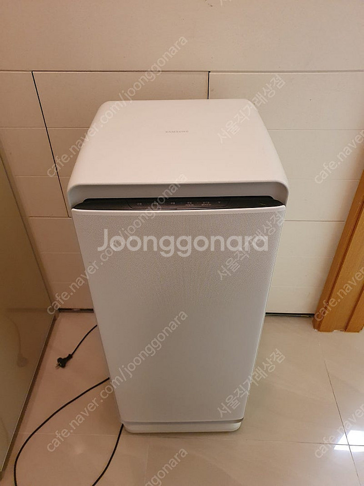 삼성 무풍 큐브 공기청정기 24평형 화이트 판매--1