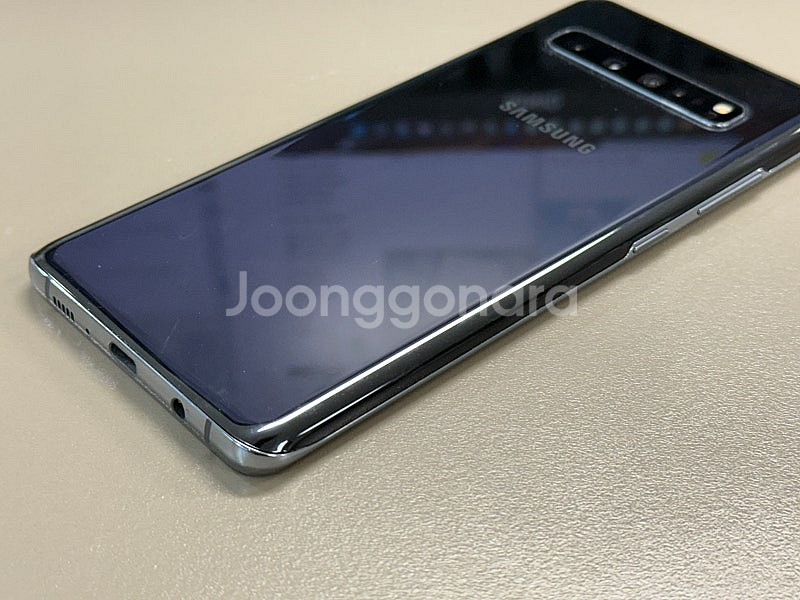 갤럭시 S10 5G 블랙 256용량 무잔상 깨끗한 미파...--7