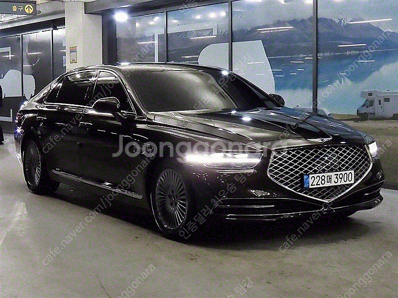 제네시스 G90 중고 제네시스 중고 가격 검정색 201...--4