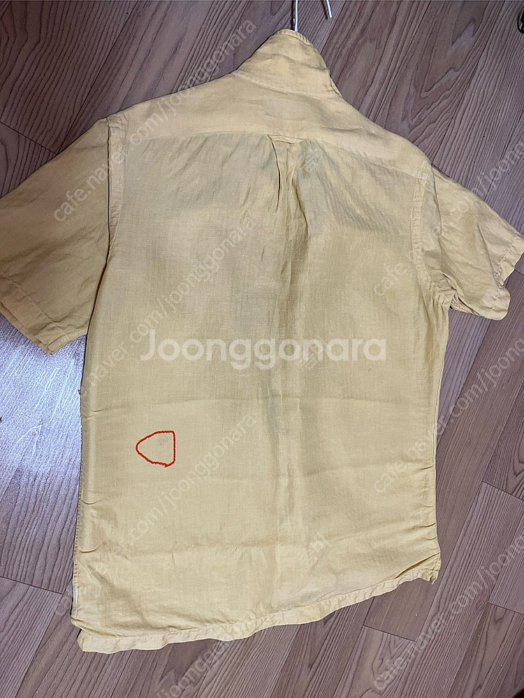 폴로 바이 랄프 로렌 옐로우 린넨 셔츠 s(100-11...--2