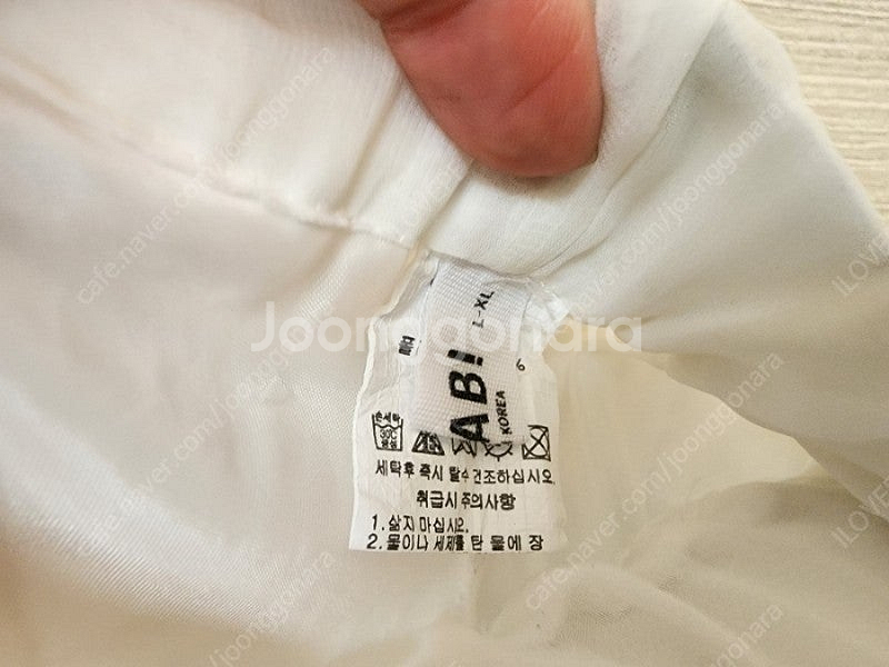 수아비 플리츠밴딩스커트 화이트 L~XL사이즈입니다--3