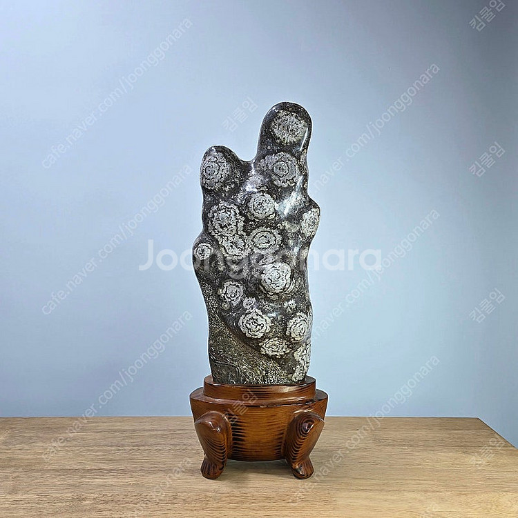 꽃돌 수석 칠보석 항아리--0