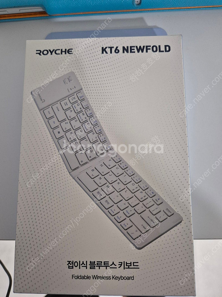 접이식 블루투스 키보드 ROYCHE KT6 NEWFOL...--0